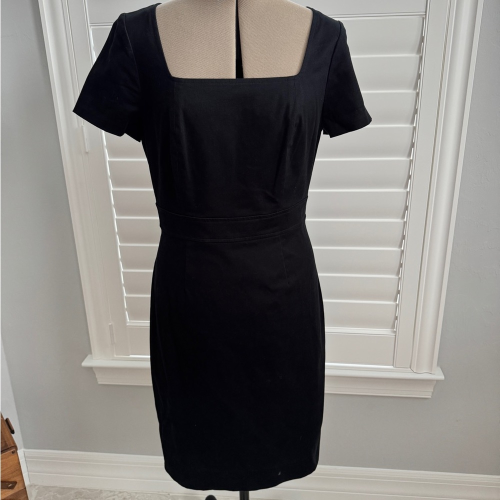 J. Crew Classic Black Mini Dress